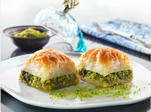 Baklava carre special aux pistaches (1 kg)