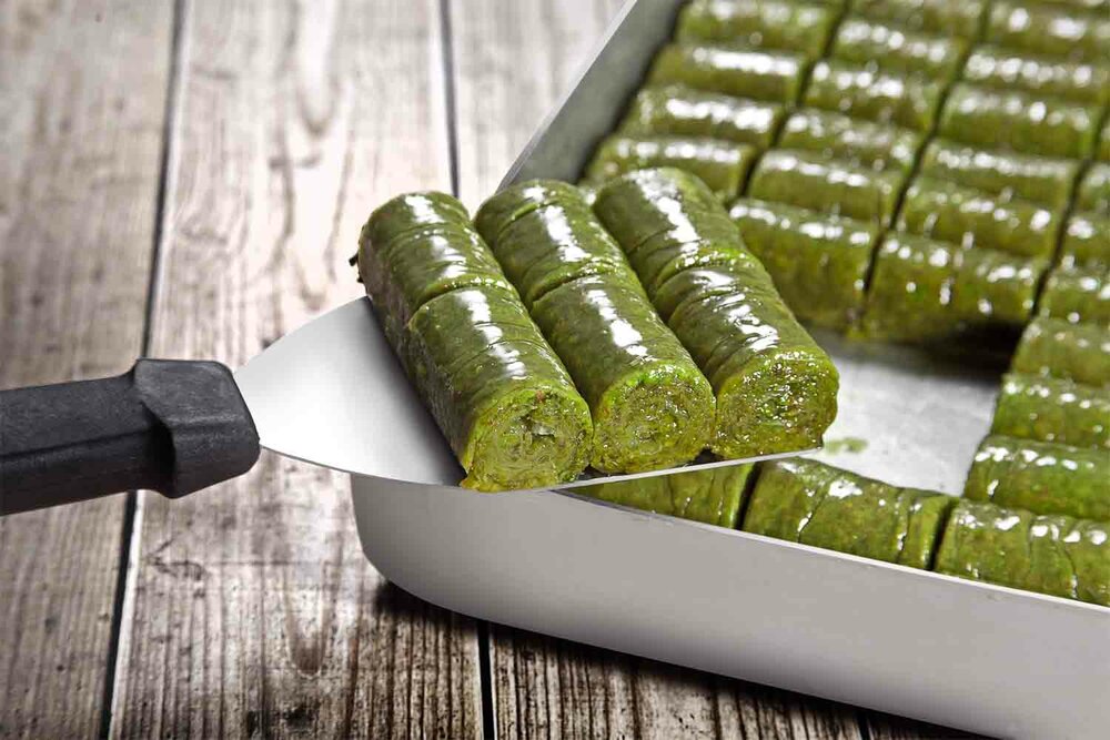 Rouleau de pistache (Plateau de 2,2 KG)